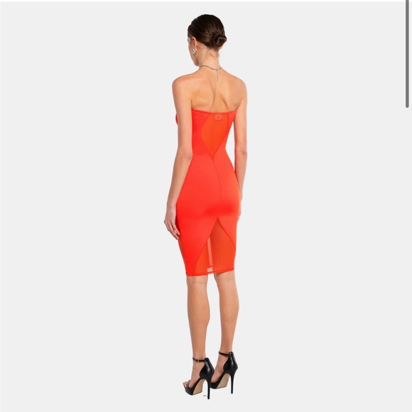 WORN ONCE: SWIRL Tube Dress - Picture 4 of 4